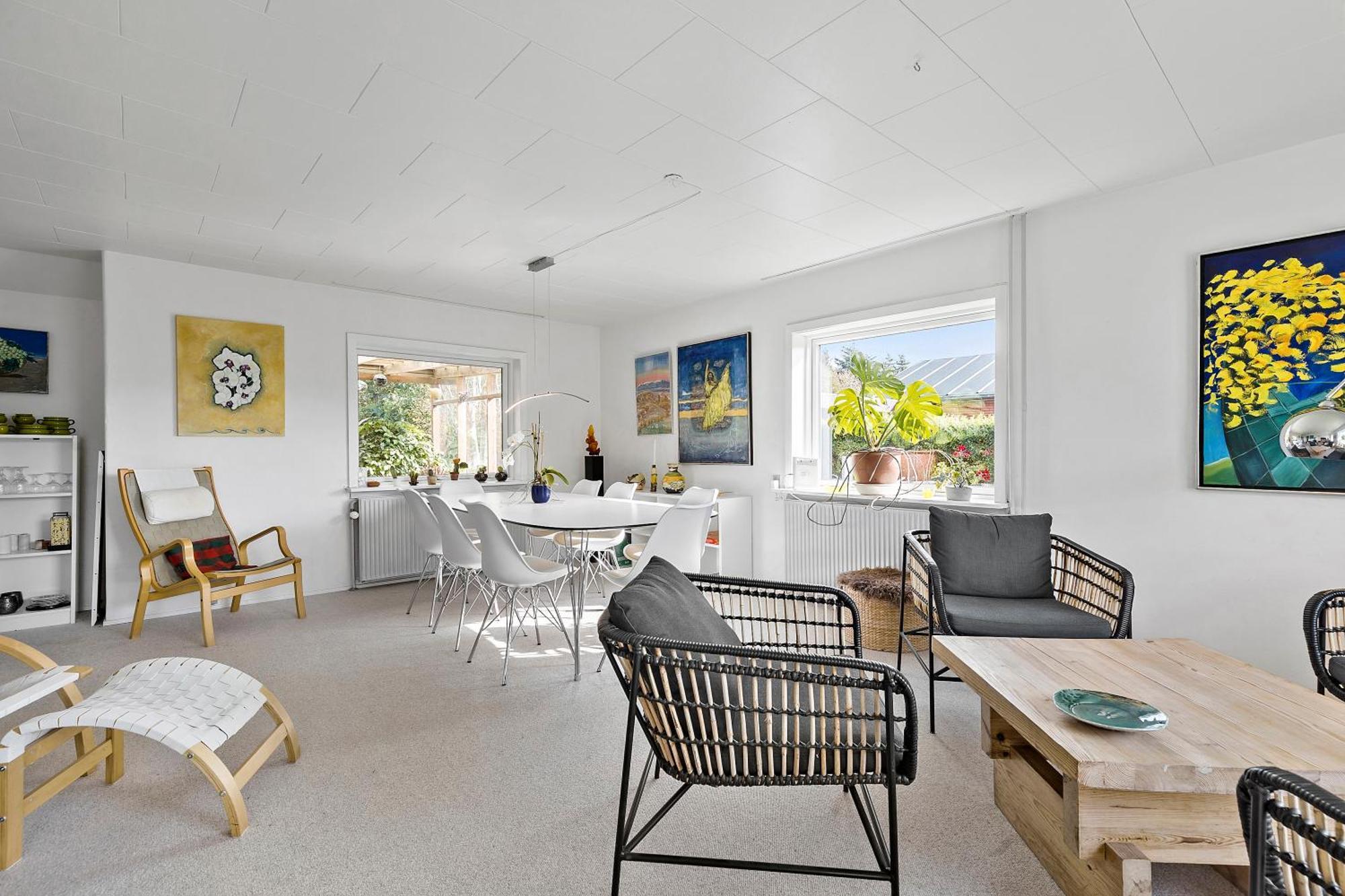 Bed and Breakfast Logi I Hus Med Kunst Og Have Vestervig Esterno foto