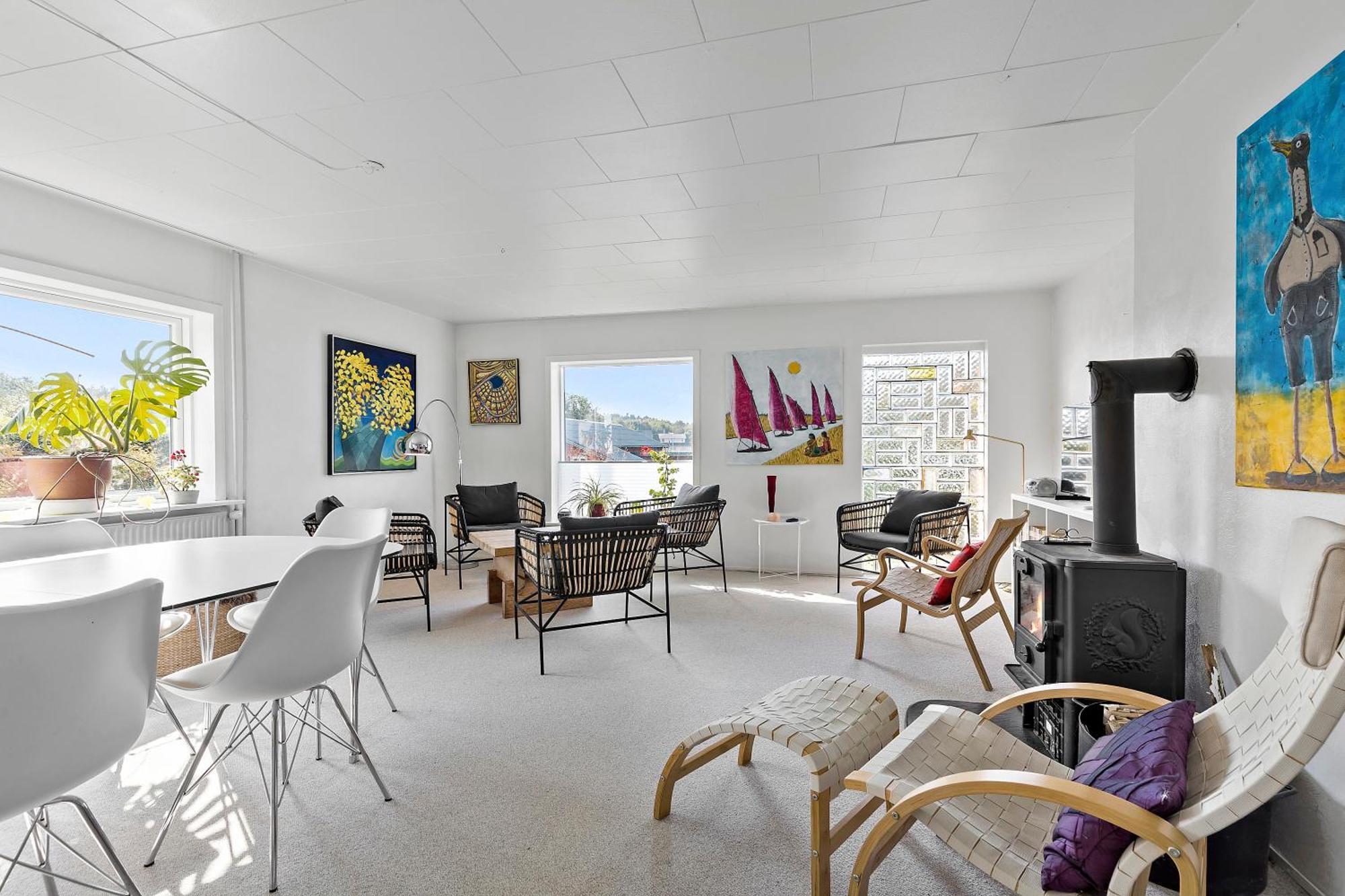 Bed and Breakfast Logi I Hus Med Kunst Og Have Vestervig Esterno foto